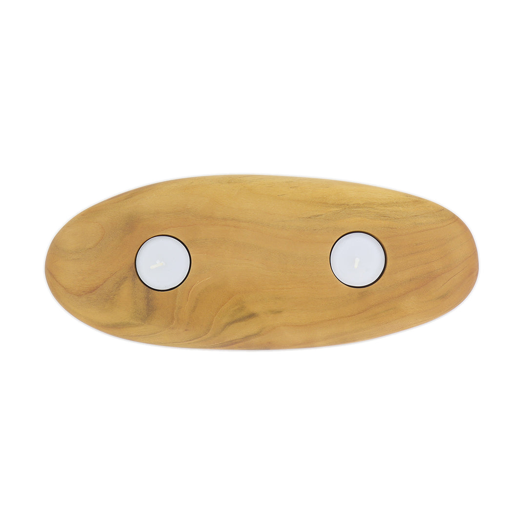 Ceviz Ağacı Tealight Mumluk