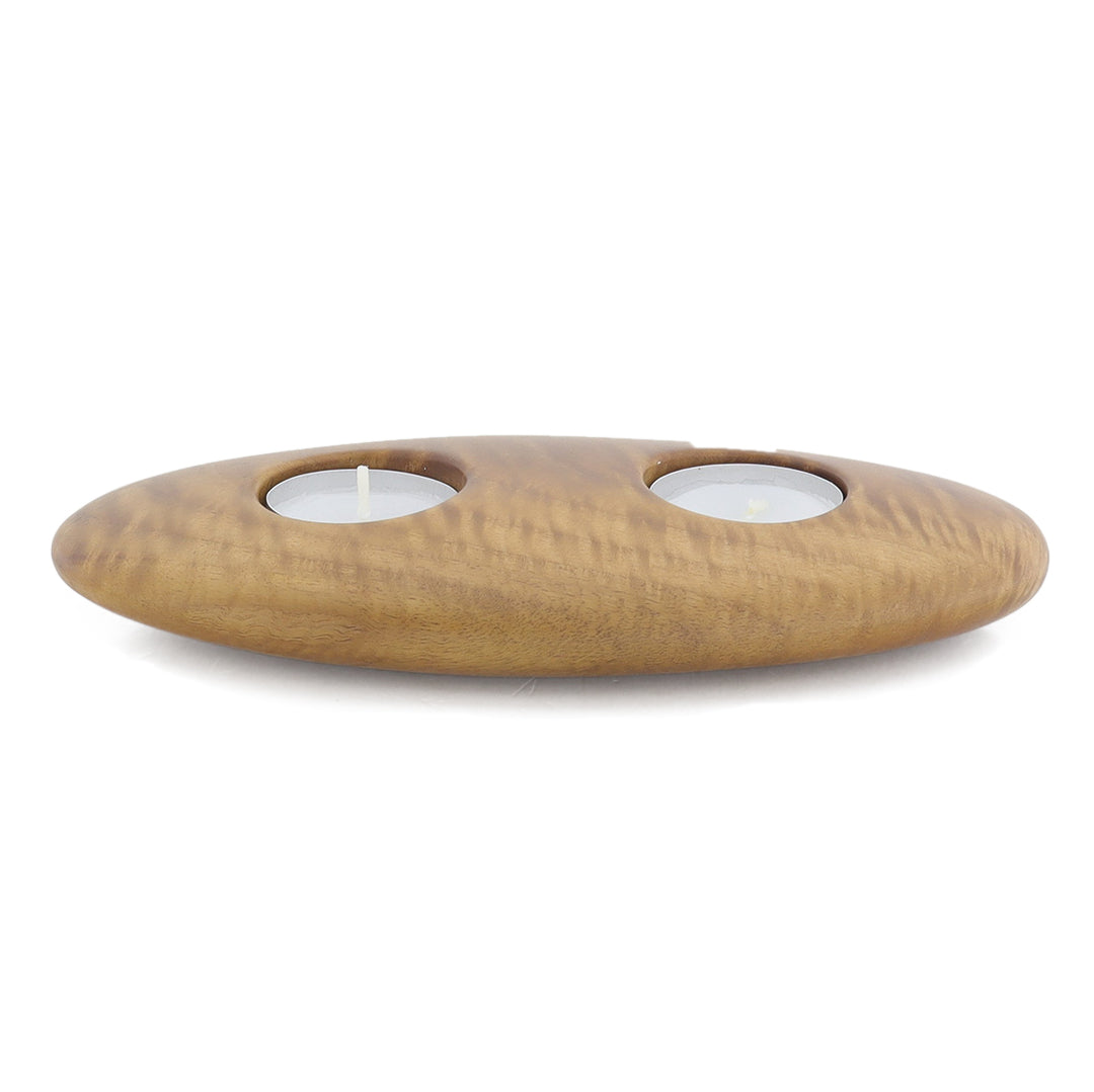 Ceviz Ağacı Tealight Mumluk