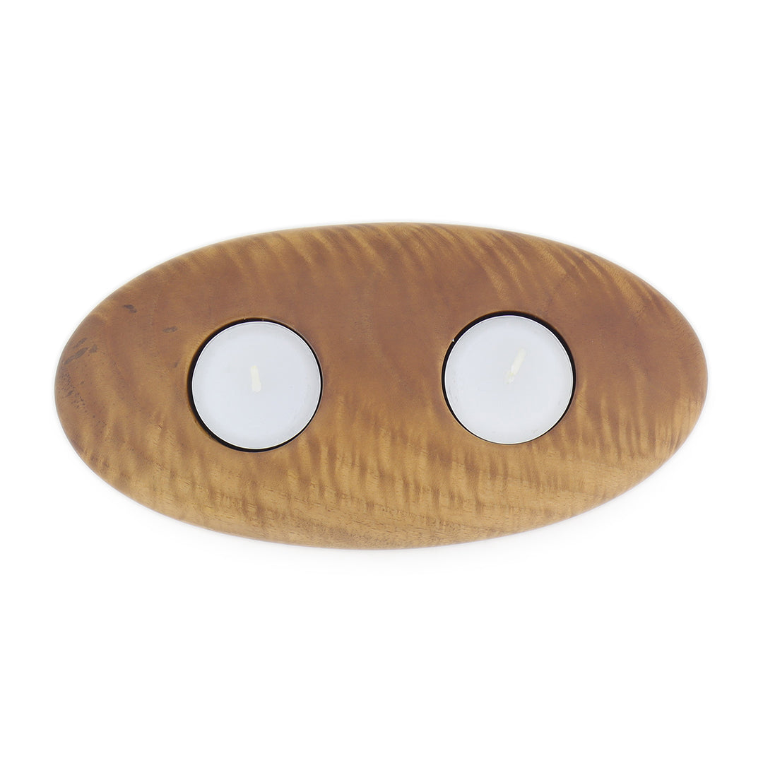Ceviz Ağacı Tealight Mumluk