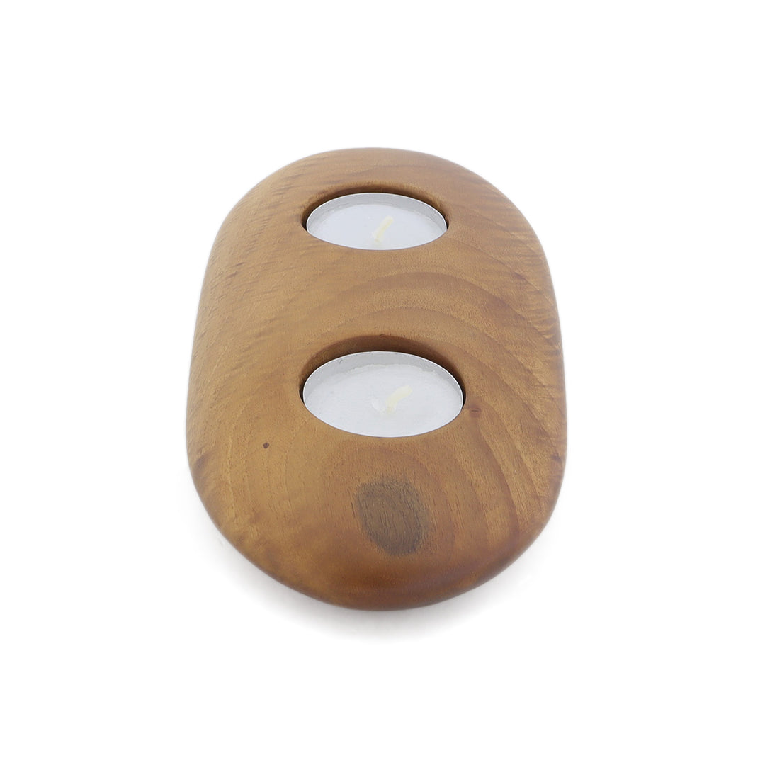 Ceviz Ağacı Tealight Mumluk