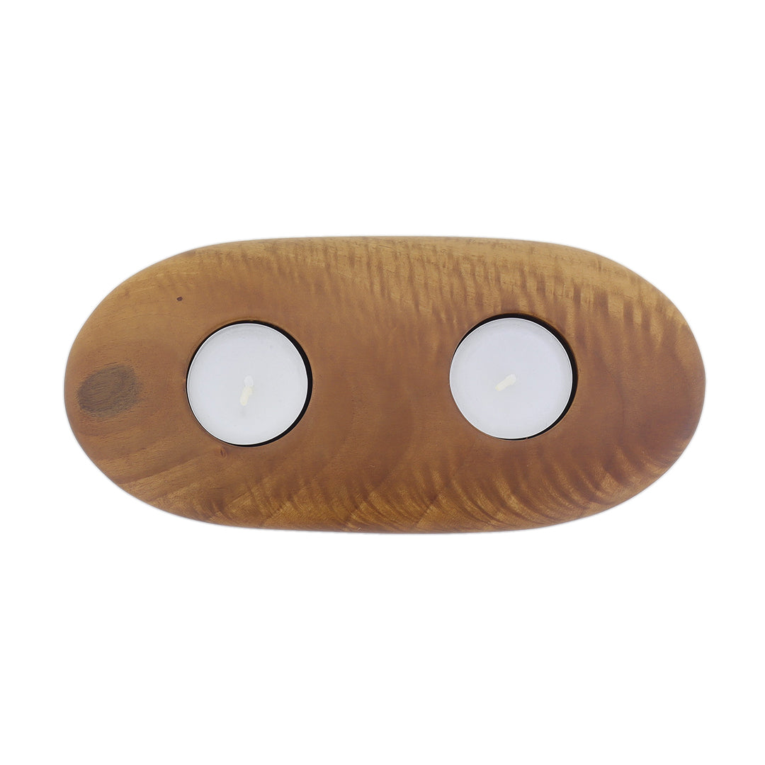 Ceviz Ağacı Tealight Mumluk