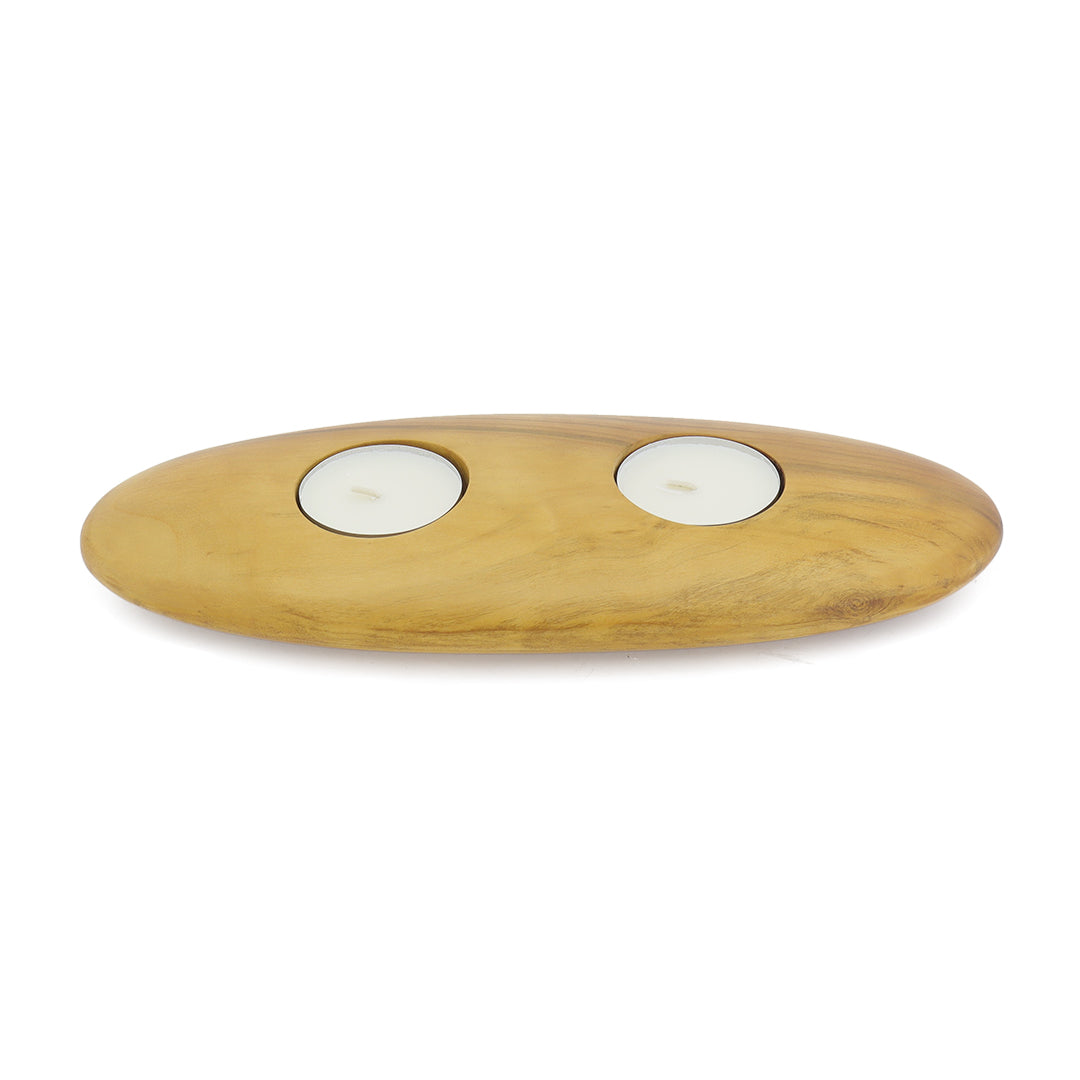 Ceviz Ağacı Tealight Mumluk