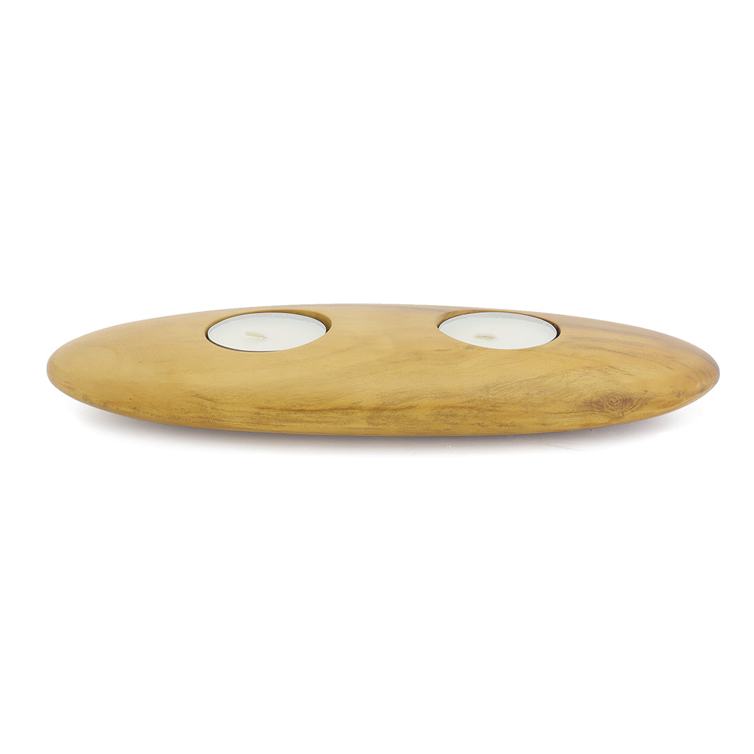 Ceviz Ağacı Tealight Mumluk