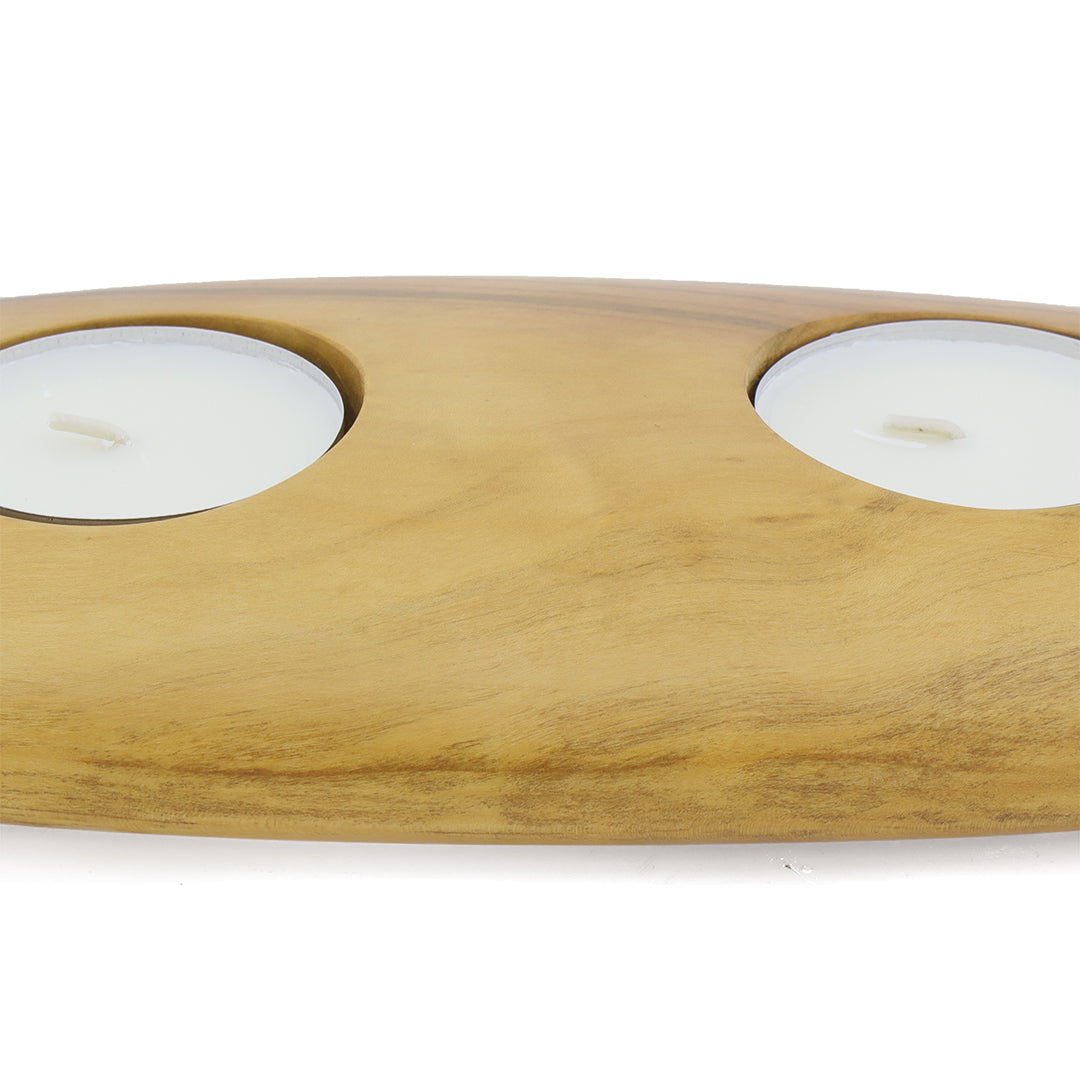 Ceviz Ağacı Tealight Mumluk