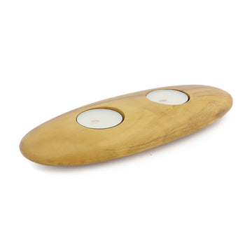 Ceviz Ağacı Tealight Mumluk