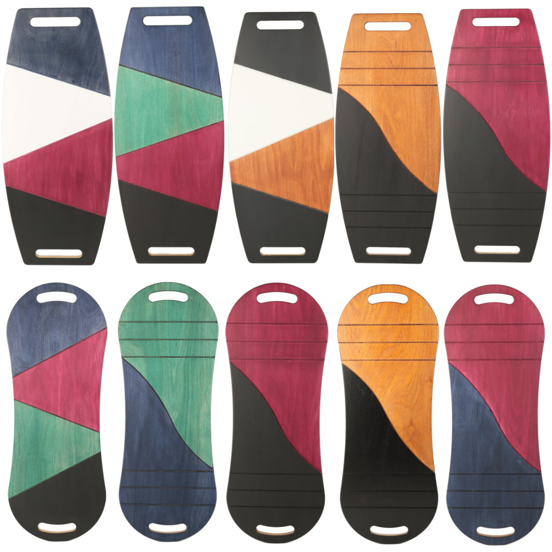 Siyah/Kırmızı Denge Tahtası – Sörf Eğitim Tahtası – Kaykay Eğitim Tahtası – Balance Board – Roller Board – RB18