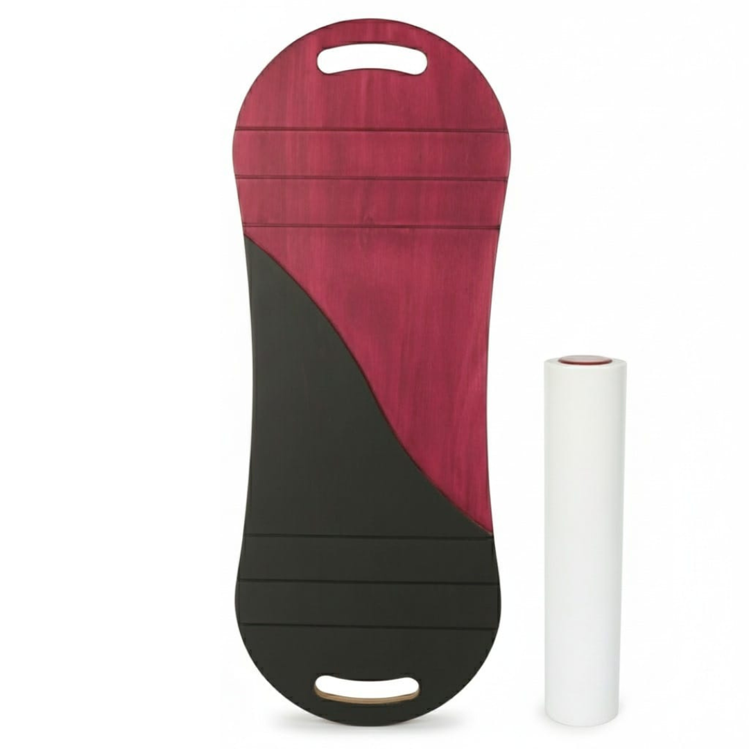 Siyah/Kırmızı Denge Tahtası – Sörf Eğitim Tahtası – Kaykay Eğitim Tahtası – Balance Board – Roller Board – RB18
