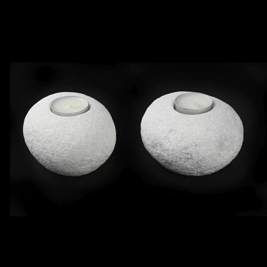 Doğal Taş Dolomit Tealight Mumluk