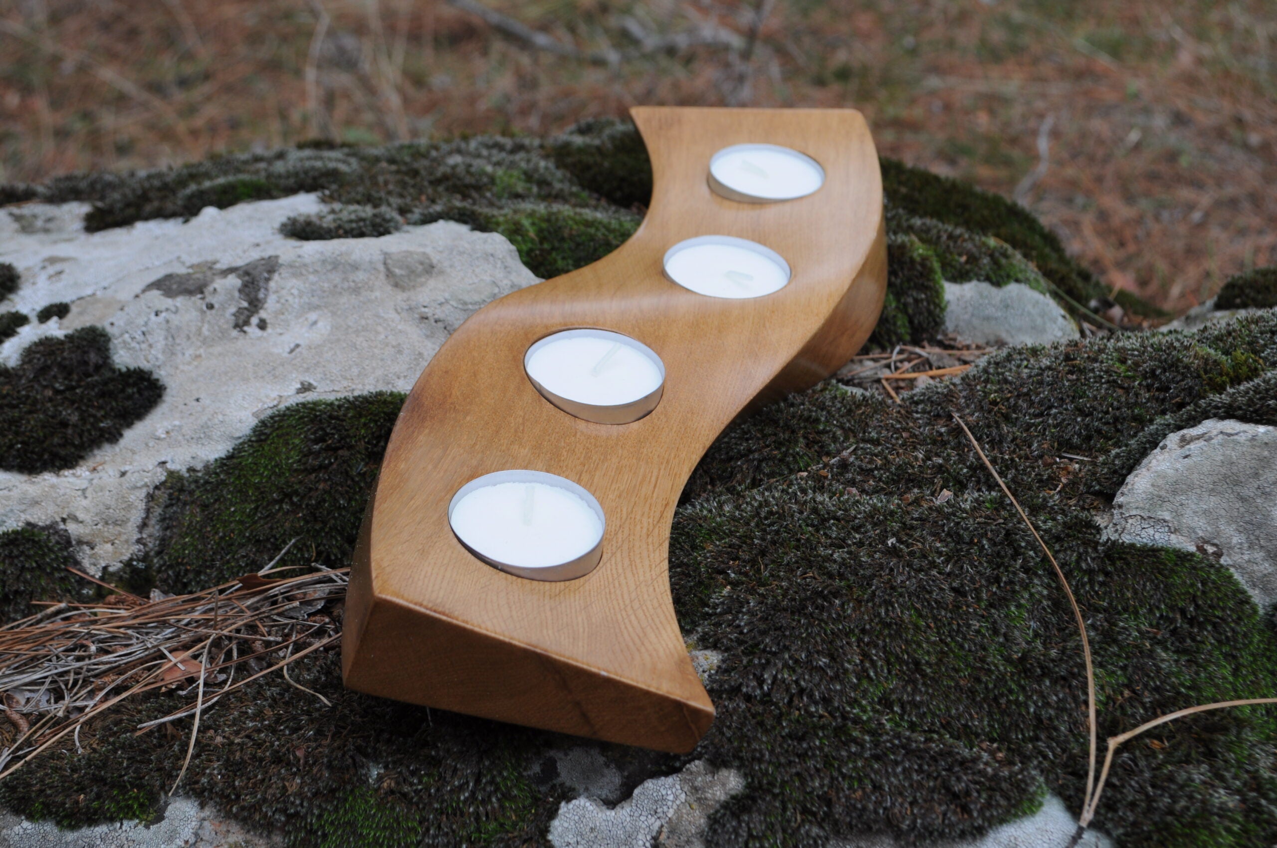 Dört Yuvalı Tealight Mumluk