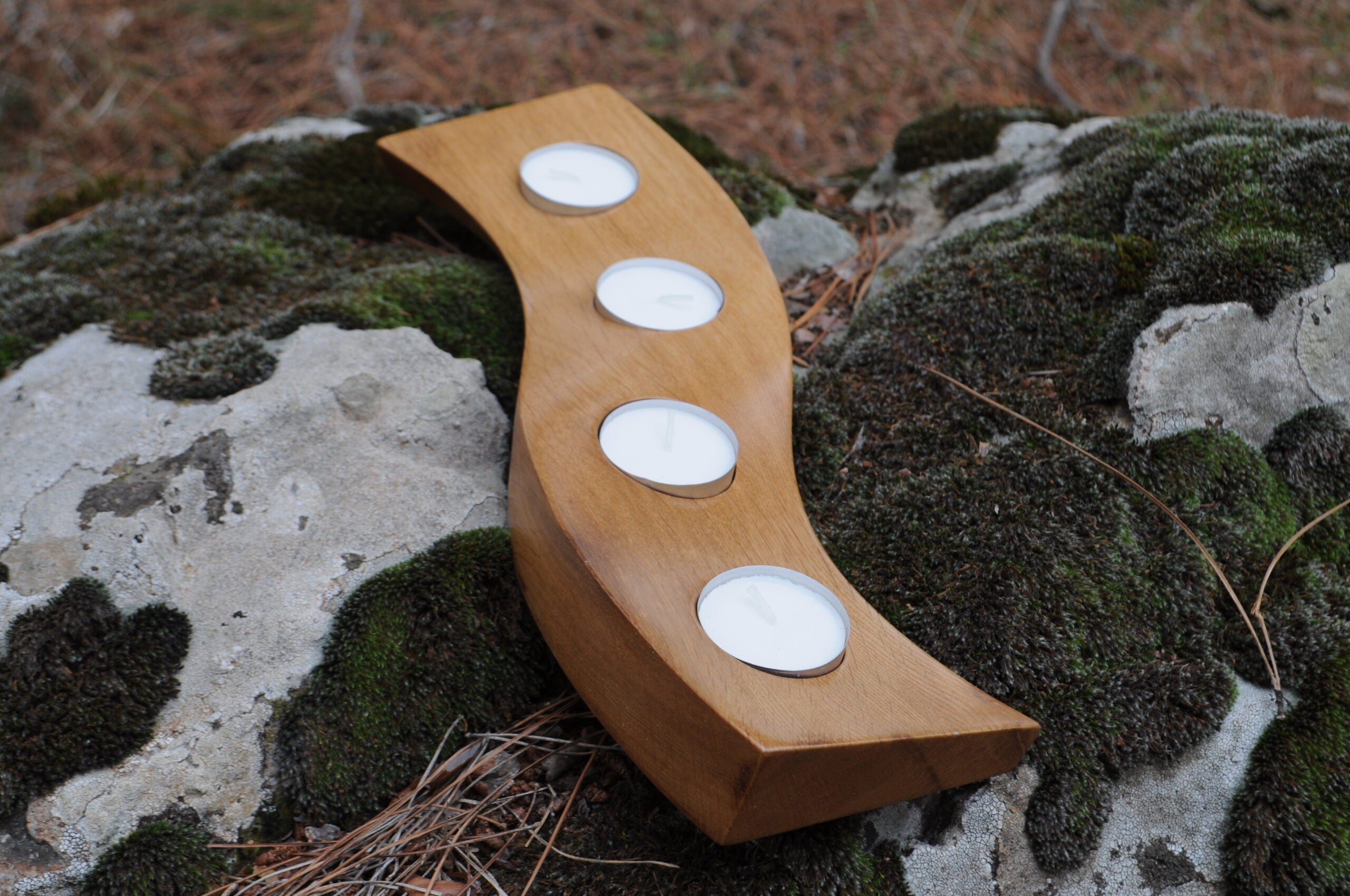 Dört Yuvalı Tealight Mumluk