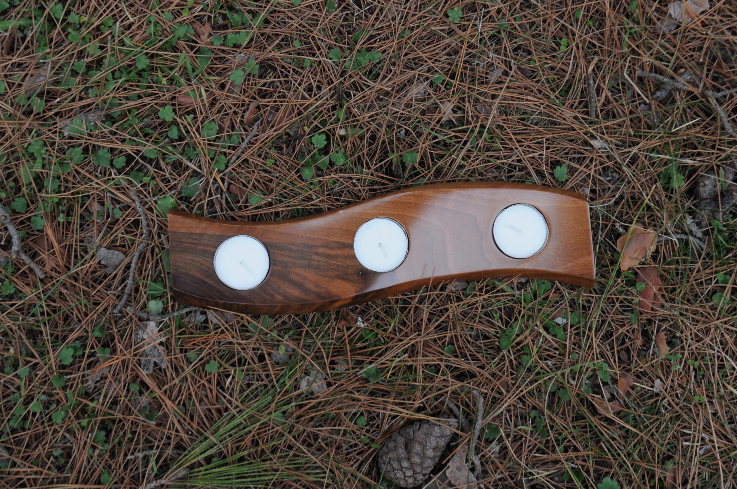 Üç Yuvalı Tealight Mumluk