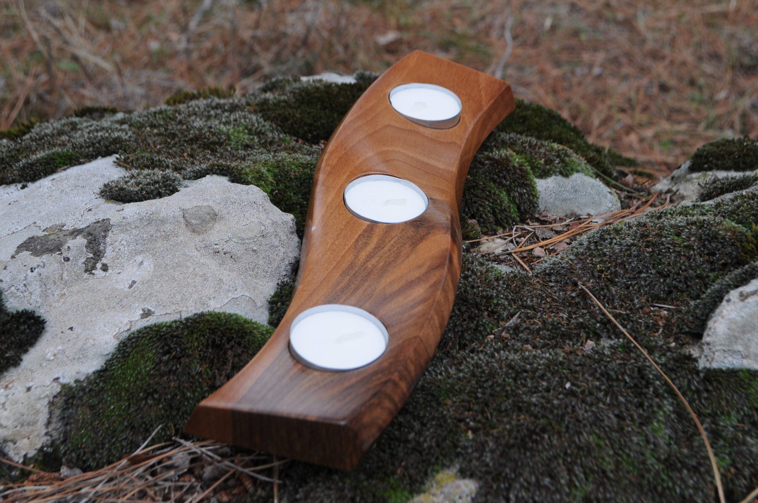 Üç Yuvalı Tealight Mumluk