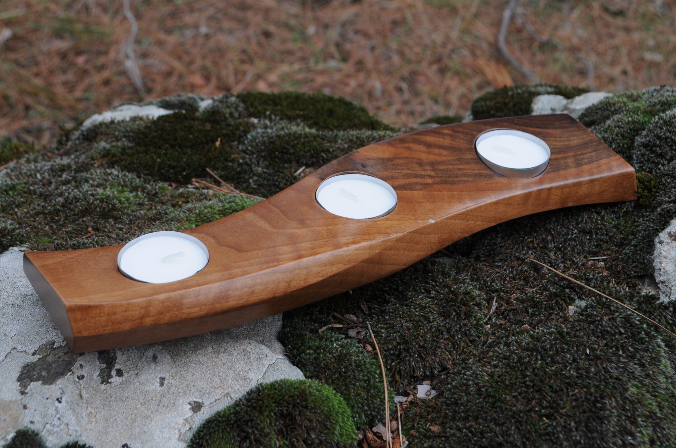 Üç Yuvalı Tealight Mumluk