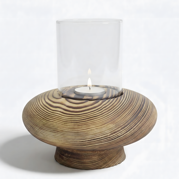 Doğal Renk Tealight Dış Mekan Mumluk