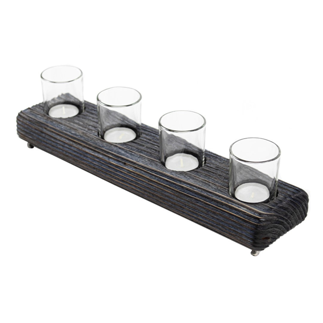 Köknar Ağacı Lacivert Tealight Mumluk